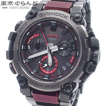 101885438 1円 カシオ ジーショック MT-G G-SHOCK MTG-B3000BD-1AJF ブラック SS 箱保付 腕時計 メンズ タフソーラー電波式 Bluetooth