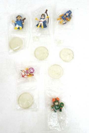 064 MS0552 袋未開封 ドラゴンクエスト キャラクターフィギュアコレクション ロトの伝説編 5種セット