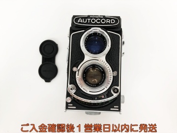 【1円】MINOLTA ミノルタ AUTOCORD オートコード 二眼レフカメラ フィルムカメラ VIEW ROKKOR F3.2 / F3.5 75mm 未検品 J05-200hr/F3