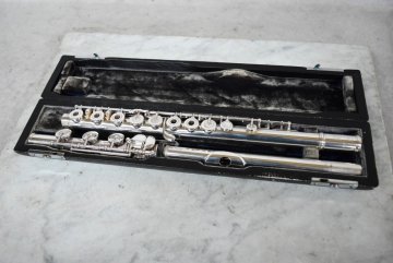【C】SANKYO Handmade DT リングキィ H足部管 フルート 三響 2608704