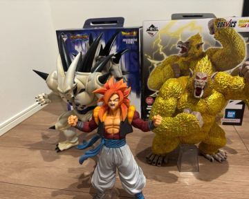 ドラゴンボール 一番くじ　GTフィギュアセット　超一星龍　ゴジータ4 黄金大猿　