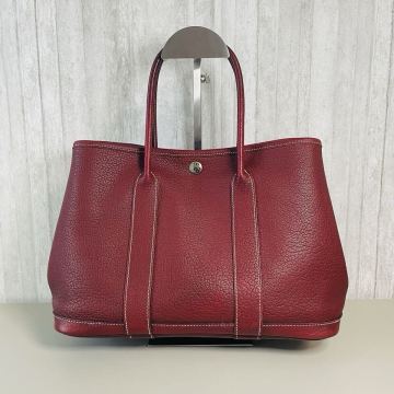 ☆1円〜☆ HERMES エルメス ガーデンパーティ　TPM ネゴンダ シルバー金具 トートバッグ バッグ