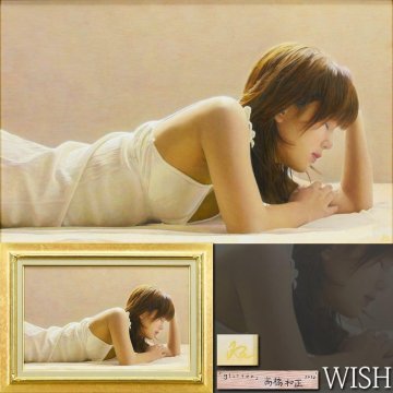 【真作】【WISH】高橋和正「glitter」油彩 10号 ◆写実人気画家が描く麗しの美人名画 　　〇リアリズム人気画家 ホキ美術館蔵 #26073451