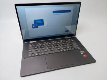 【772】HP Envy x360 2-in-1 Laptop 15-fh0xxx ノートパソコン 15.6インチ AMD Ryzen7 7530U メモリ16GB SSD477GB
