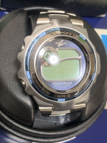 1円スタート　 G-SHOCK CASIO 腕時計 カシオ　MR-G 1100-2 未使用