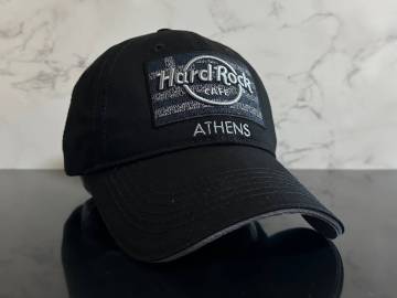 【未使用品】8WD 訳あり★Hard Rock Cafe ハードロック・カフェ キャップ CAP ブラックのコットン素材のクールデザイン！《FREEサイズ》