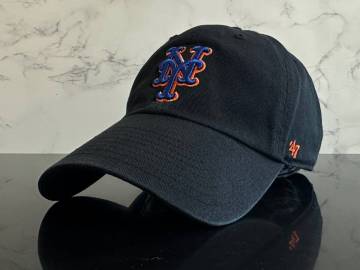 【未使用品】705KB 訳あり★&rsquo;47BRAND &rsquo;47ブランド&times;MLB ニューヨーク・メッツ New York Mets コラボ キャップ 帽子 CAP《FREEサイズ》