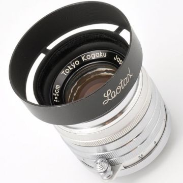 Topcor-S 5cm F2 トプコール－Ｓ 5/2 Lマウント L39 LTM フード Tokyo Kogaku 東京光学 Japan 日本製 Topcor S トプコール Ｓ 50mm 50