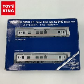 1円～ 動作確認済 TOMIX Nゲージ 98104 JR GV-E400形ディーゼルカー（新潟色） 2両セット