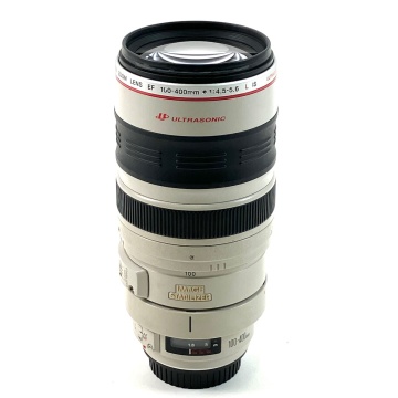 【1円】 キヤノン Canon EF 100-400mm F4.5-5.6L IS USM 一眼カメラ用レンズ（オートフォーカス） 【中古】