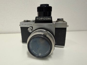 X193-X19C-21 TOPCON トプコン No.38097 一眼レフ Topcor 58mm F3.5 フィルムカメラ 動作未確認 現状品②大阪