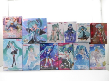 n59333-oe 未開封○12個セット ぬーどるストッパー AMP トリオトライト等 初音ミク フィギュア [054-260909]