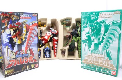 【ト石】 BANDAI バンダイ 爆竜戦隊アバレンジャー DX 爆竜合体 アバレンオー アナザーバージョン ２点セット 箱・取扱説明書付 EE825EWH55