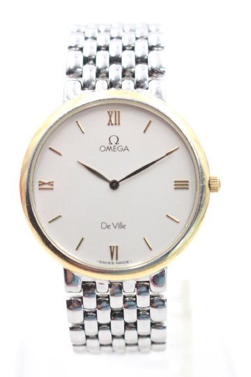 【ト静】★ OMEGA De Ville オメガ デビル Ref. 395.2378 Cal.1478 ラウンドケース スイス製 裏蓋難有 動作未確認 中古現状販売 GE847GCG73