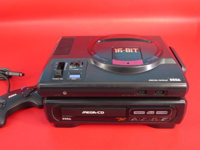 SEGA メガドライブ 16 BIT HAA 2910　メガCD HAA 2510　コントローラー SJ 3500 セガ　まとめて　現状品　梱包A (本TAJ55