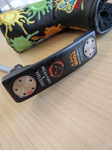 ○D380 パター スコッティキャメロン サークルT ニューポート2 TOUR ONLY ディープミーリング 33in ゴルフクラブ ゴルフ用具 中古品