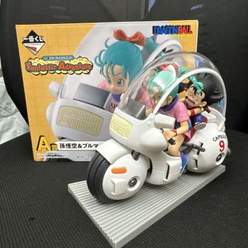 引退1円〜 一番くじ ドラゴンボール Fantastic Adventure A賞 孫悟空&ブルマ バイクフィギュア