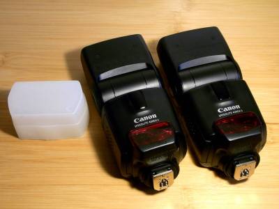 美品2個セット Canon スピードライト 430EXii ※コンパクト大光量フラッシュストロボ ※220EX 270EX 430EXiii-RT 470EX-AI 580EX 600EX代用