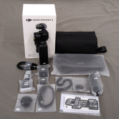 1円 未使用 DJI OSMO POCKET4 クリエイターコンボ vlogカメラ ケース 外箱等 付属 アクションカメラ