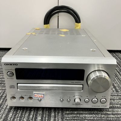 N222-FS2-60 ONKYO オンキョー CD RECEIVER レコーダー オーディオ CR-D2 2012年製 通電確認済み FC