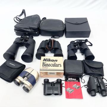3330721 双眼鏡 まとめて　6点 Nikon ニコン　ナシカ　ジノバ　スーパーゼニス　他