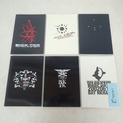 BUCK-TICK パンフレット TOUR2002 WARP DAYS 20020616 BAY NKHALL/FISH TANK&rsquo;erS ONLY 2018/XANADU 等 まとめて6点セット バクチク【IO