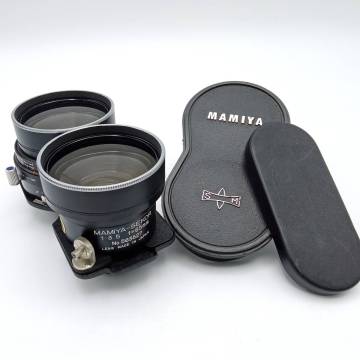 EE25△【動作/精度未確認】レンズのみ マミヤ MAMIYA MAMIYA-SEKOR 1:3.5 f＝65mm 二眼レフカメラレンズ レンズキャップ付 現状品 ジャンク