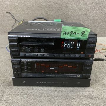 AV9a-9 激安 カーステレオ Carrozzeria Pioneer KEH-770 EQ-600 GEX-T5 カセット イコライザー チューナー 3点SET 起動確認済み 中古現状品
