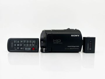 1円スタート★美品 動作確認済 SONY ソニー ハンディカム HDR-CX630V HDビデオカメラ 元箱 リモコン バッテリー 付属品多数★