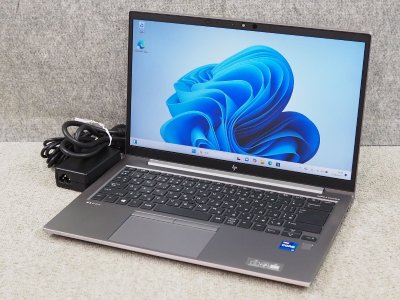[472] ☆ 1円スタート！ ☆ Win11pro認証済 ☆ hp Zbook Firefly 14inch G8　Core i7-1165G7 2.80GHz/32GB/SSD 512GB(M.2)/NVIDIA T500 ☆