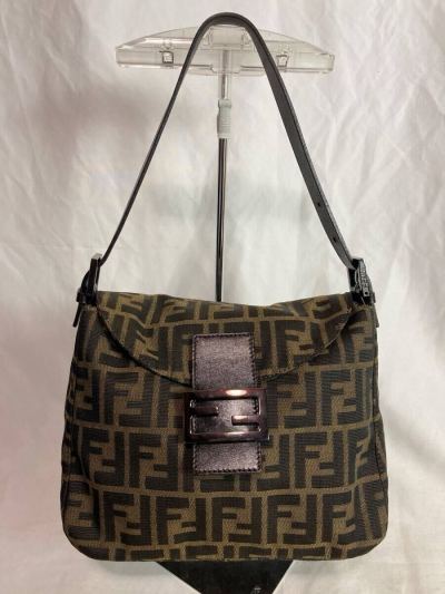 FENDI フェンディ マンマバケット ズッカ柄 2201-8BR004/019 ハンド ショルダー 肩掛け