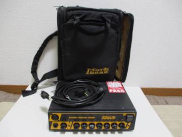 Markbass Little Mark 250 電源コード カバン マークベース キュウソネコカミ PASS ステッカー 通電確認済み 軽量 コンパクト ヘッドアンプ