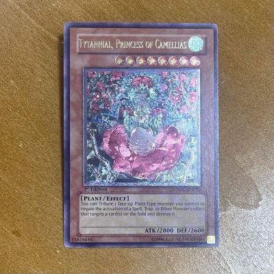 遊戯王 海外 英語版 椿姫ティタニアル 北米版 1st レリーフ