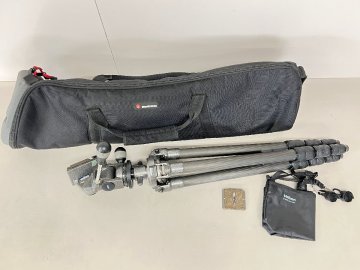 GITZO ジッツォ G1348 MK2 カーボン三脚 + G1318ラピッドコラム + 3way雲台G1372M付き【中古品】＃G7-119-5a