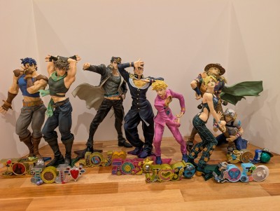 【1円〜】ジョジョの奇妙な冒険 フィギュアThe Gathering of STARS フィギュア ロゴ　コンプセット まとめ売り