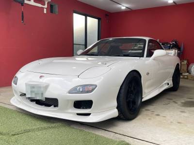RX-7 FD3S 4型 5.9万km SCOOT製サイドポート／TD06SH-25G／トリプルシンクロミッション　OH後の現車セッティング後2,300km台