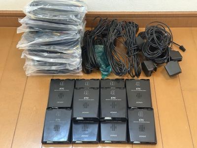 実動品 送料無料 現状ジャンク保証無 デンソー DENSO ETC 1.0 アンテナ分離型 10台纏めて格安売り切り DIU5300 DIU-5300 DIU5200 DIU-5200