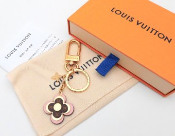 LOUIS VUITTON M63085 キーホルダー ブルーミング フラワー BB モノグラム バッグチャーム キーリング 付属品有 ルイヴィトン 1円～　D1085