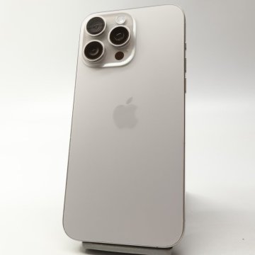 Apple iPhone15 Pro Max 256GB ナチュラルチタニウム A3105 MU6R3J/A バッテリ77% ■SIMフリー★Joshin0140【1円開始・送料無料】