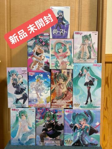 初音ミク プライズフィギュア 11種セット まとめ売り