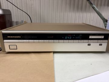 マランツ ＦＭ/AMチューナー ST-50 ゴールドサイドパネル付　ジャンク