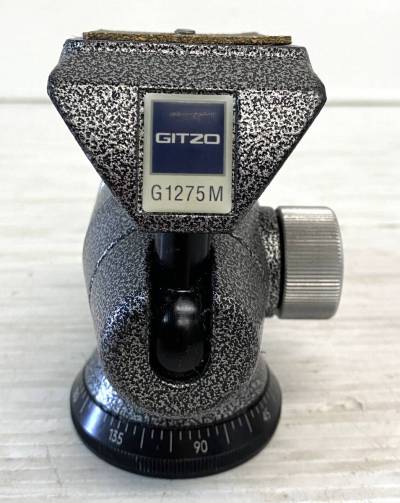 G14 1円スタート 動作未確認 GITZO ジッツオ G1275M オフセンターボール雲台2型 マグネシウム合金製 ネジ式タイプ 自動雲台 三脚雲台