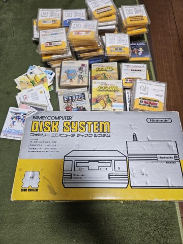 ファミリーコンピュータ ディスクシステム Nintendo 任天堂 ファミコン ソフト　大量　まとめ売り　昭和　レトロ