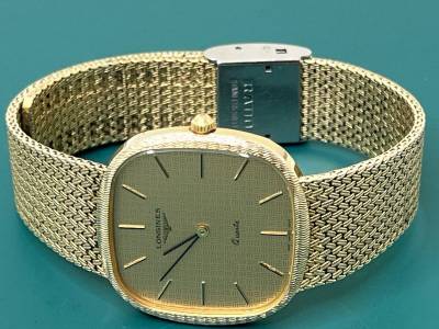 【M58】LONGINES ロンジン 3249M2 960 クォーツ メンズ腕時計 2針 稼働品 中古