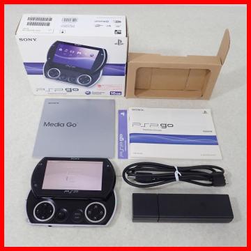 動作品 PSPgo プレイステーションポータブルgo 本体 PSP-N1000 ピアノブラック PIANO BLACK ソニー SONY 箱説付【10