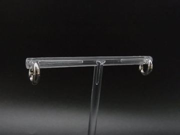 ■美品■ ete エテ SV925 フープ ピアス アクセサリー レディース シルバー系 DQ1984