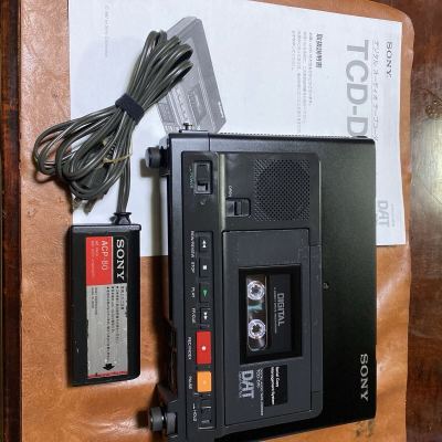 SONY TCDーD10 整備、動作確認　アダプターACPー80 取説コピー　保証1か月