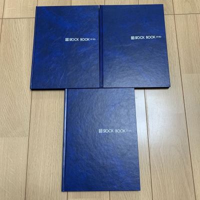 ストックブック　 テージー ST-30 切手収納用アルバム　台紙7枚14ページ7段　青3冊　まとめ売り