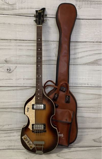 Hofner ヘフナー バイオリンベース ドイツ製 エレキベース Germany 弦楽器 ヴィンテージ コレクション 音楽 本体 ソフトケース付 現状品 は