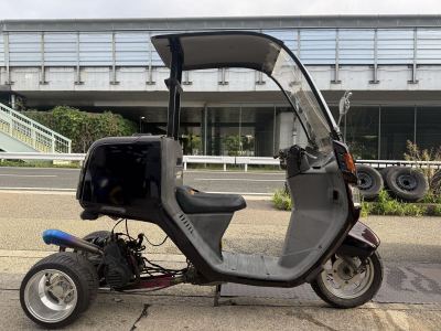 ホンダ　ジャイロキャノピー　フルカスタム　TA02 ミニカー仕様　 GYRO 実動　ロンホイ化　マージョーラカラー　一円スタート
